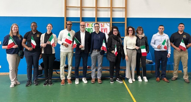 American and Italian fifth graders share student exchange experiences