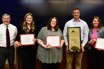 Regulatory team receives Hedgehog Award for Hurricane Helene permitting actions