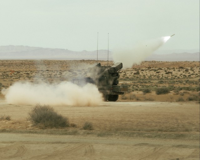 Air defense Soldiers fire stinger missiles at African Lion 2025