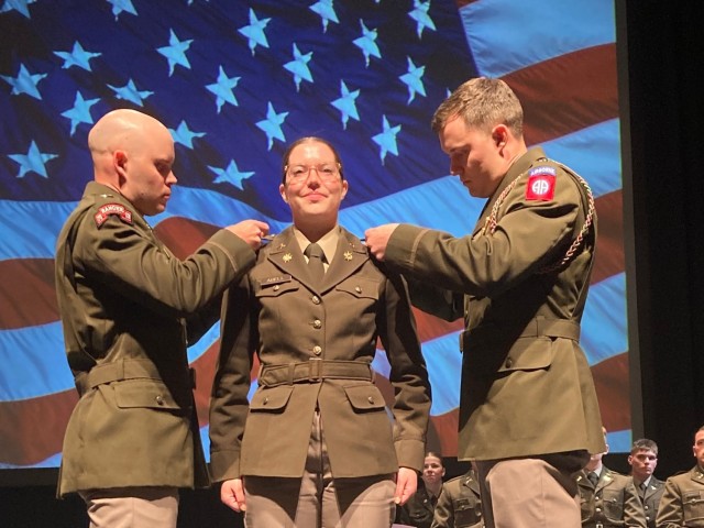The next generation of Army officers: Daughter’s commissioning highlights family’s commitment to military service