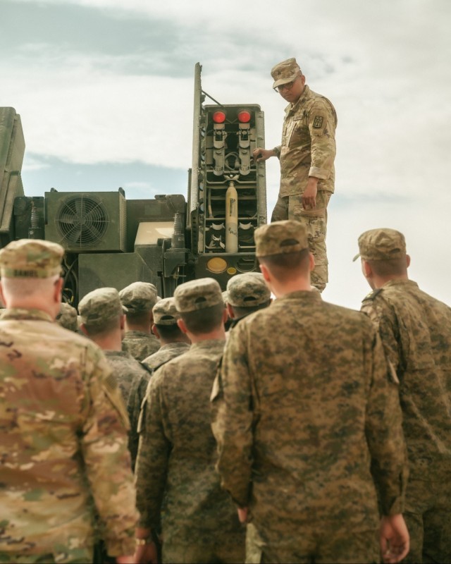 Air defense Soldiers showcase their capabilities during African Lion 2025 in Tunisia