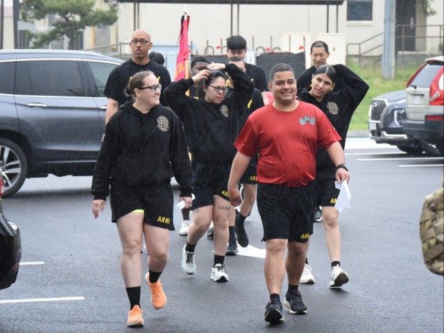 Walk weighted words promote awareness of mental health at the Humphreys camp