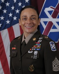 Command Sgt. Maj. Jennifer Francis