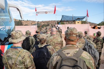 US military medical personnel arrive in Morocco for joint medical mission at African Lion 2025