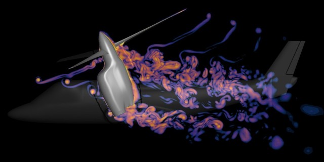 The graphics processing units, or GPU-capable Helios software was used to perform the first ever high-fidelity computational fluid dynamics overset simulation of the Bell XV-15 tiltrotor undergoing a transient conversion maneuver from hover to...