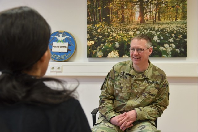 Garrison welcomes new Family Life Chaplain