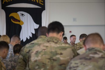 Faith in the Fight: 101st CAB Chaplains Strengthen Soldier Resilience Through Spiritual Support