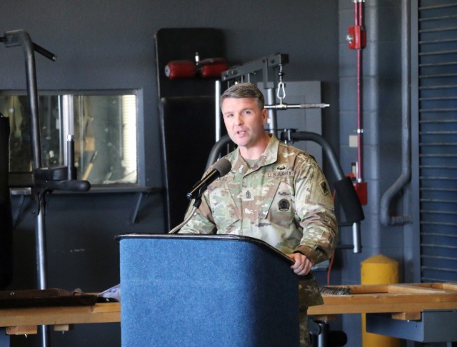 USAG HHC welcomes new senior enlisted leader