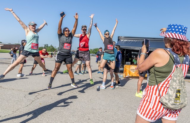 Around 300 individuals participate in the Run to Remember 5K at Fort Knox, Kentucky on May 17, 2025. The run, hosted by Fort Knox Directorate of Family and Morale, Welfare and Recreation, was the third race in the 2025 Fort Knox Race Series.
