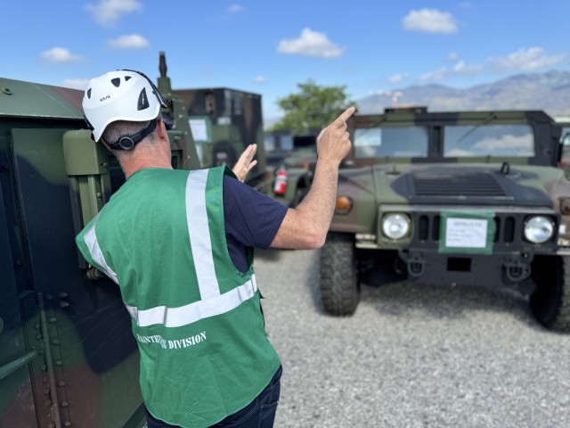 Infantry APS-2 set, more issued to Vermont Army National Guard in Greece for DEFENDER 25