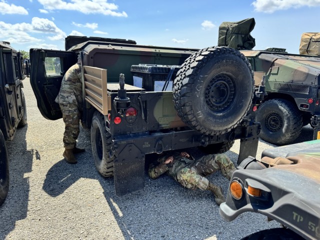 Infantry APS-2 set, more issued to Vermont Army National Guard in Greece for DEFENDER 25
