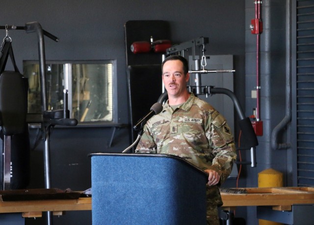 USAG HHC welcomes new senior enlisted leader