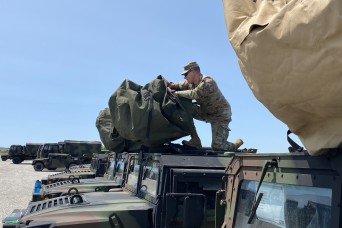 Infantry APS-2 set, more issued to Vermont National Guard in Greece for DEFENDER 25