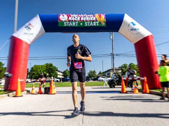 Around 300 individuals participate in the Run to Remember 5K at Fort Knox, Kentucky on May 17, 2025. The run, hosted by Fort Knox Directorate of Family and Morale, Welfare and Recreation, was the third race in the 2025 Fort Knox Race Series.