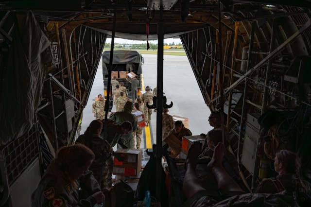 86th AES, NATO Allies execute aeromedical evacuation exercise