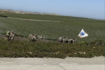 Army ruck march traces history and innovation across California