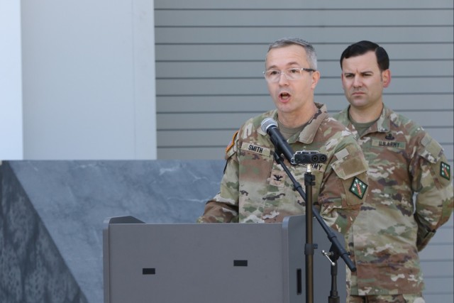 Col. Scott J. Smith (left)