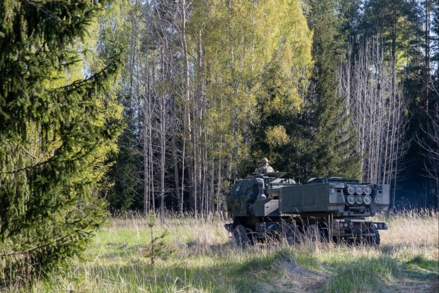 U.S. Army HIMARS Test Warfighting Skills at Estonia’s Hedgehog 25 Exercise with NATO Allies