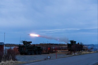 First to fire: air defenders conduct first NATO live fire with SGT STOUT in Norway