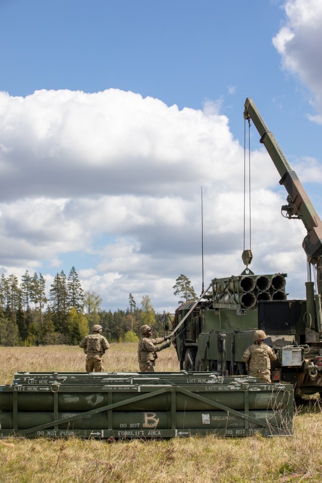 U.S. Army HIMARS Test Warfighting Skills at Estonia’s Hedgehog 25 Exercise with NATO Allies