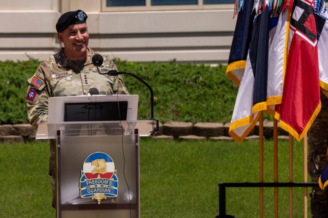 Largest Army Component Command Welcomes New Senior Enlisted Warfighter