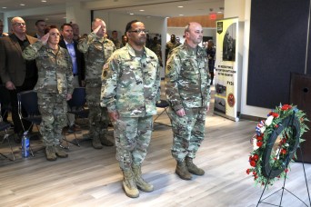 New York National Guard headquarters marks  Memorial Day with short ceremony