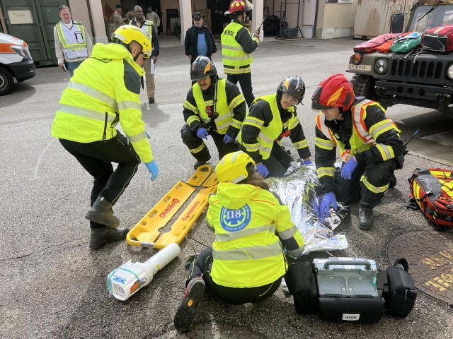 Annual full-scale exercise tests U.S.-Italian response capabilities