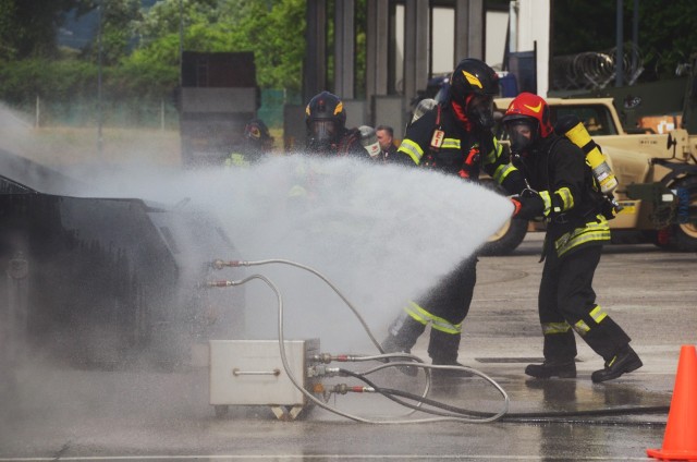 Annual full-scale exercise tests U.S.-Italian response capabilities