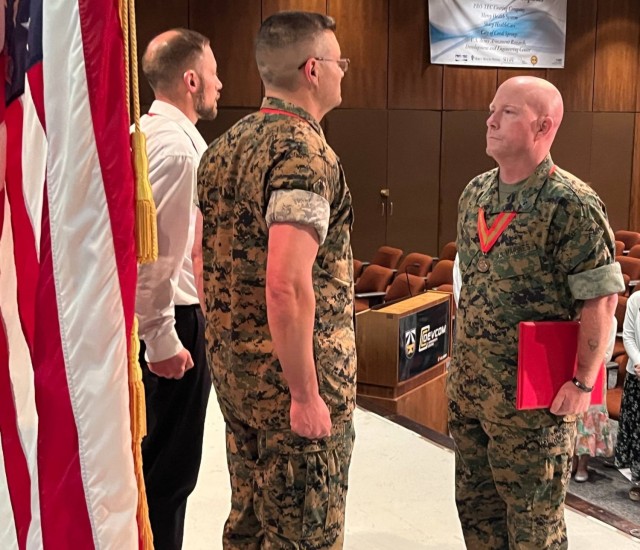 PICATINNY ARSENAL, N.J. — After more than two decades of service, Master Gunnery Sgt. Patrick A. Melugin is retiring from the United States Marine Corps.