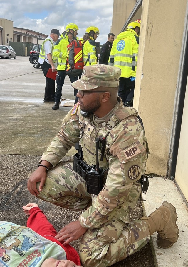 Annual full-scale exercise tests U.S.-Italian response capabilities