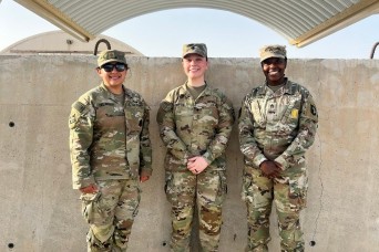 Recruited to Deploy: 101 CAB Soldiers Reconnect in Kuwait