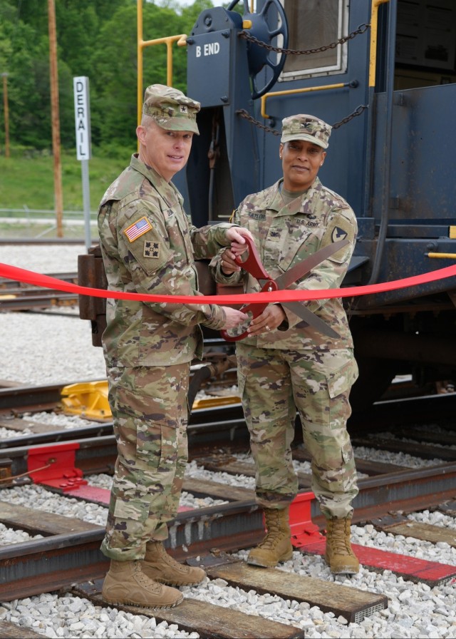 Modernization ensures lethality: CAAA new explosive railcar holding yard delivers critical munitions outload readiness