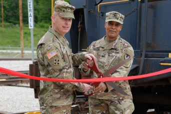 Modernization ensures lethality: CAAA new explosive railcar holding yard delivers critical munitions outload readiness