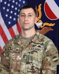 Command Sgt. Maj. Nema Mobarakzadeh (Mobar)