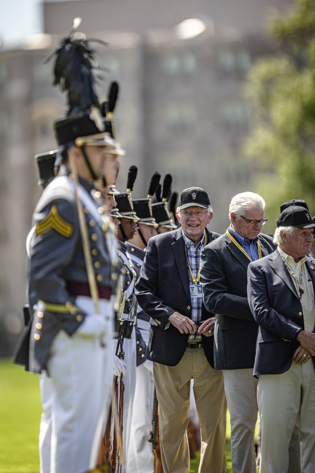Old Grads of all ages, friends and family gathered at Thayer Statue to lay the Wreath during the 2025 Thayer Wreath Laying Ceremony on May 20 during graduation week at the U.S. Military Academy. Following this, the crowd gathered at The Plain to...