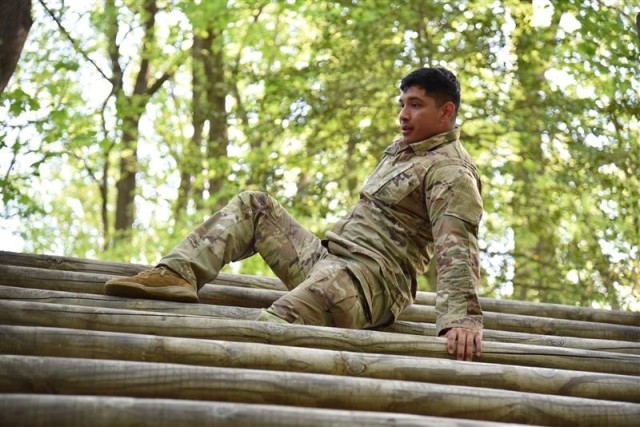 Viveros had about a month to prepare. He had been training to overcome an injury. So, with renewed focus, he zoned  into the physical training. “I knew I had to crank up the training, so going on runs, squatting, getting ready for the ACFT [Army...