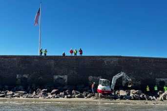 USACE partners with National Park Service to restore Fort Sumter