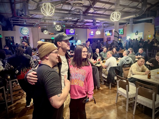 WhistlinDeisel hangs with Fort Irwin Soldiers and families