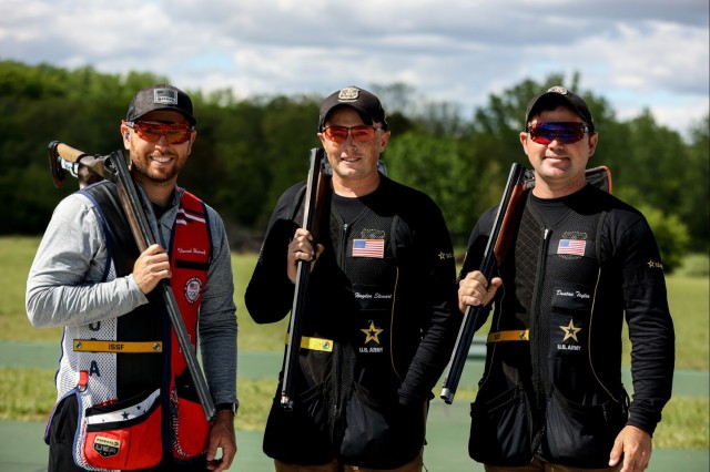 USAMU Soldiers & Alum Capture Skeet Podium at Nationals