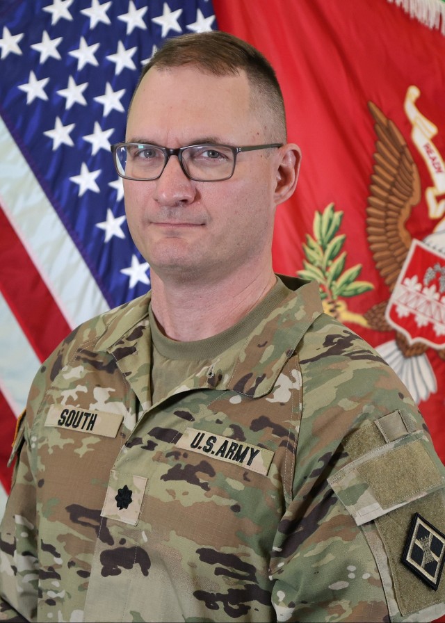 U.S. Army Reserve Lt. Col. William South