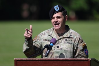 U.S. Army's First Long-Range Fires Battalion Sees New Command
