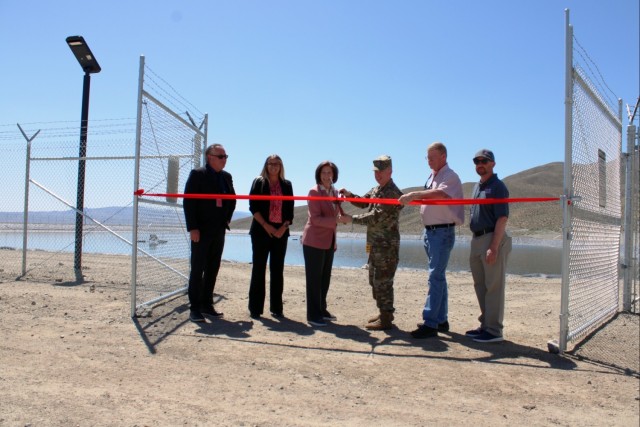 HWAD cuts ribbon on refurbished Black Beauty Reservoir