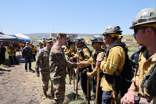Firefighting Training at Parks Reserve Forces Training Area Strengthens Partnerships with Tri-Valley Community