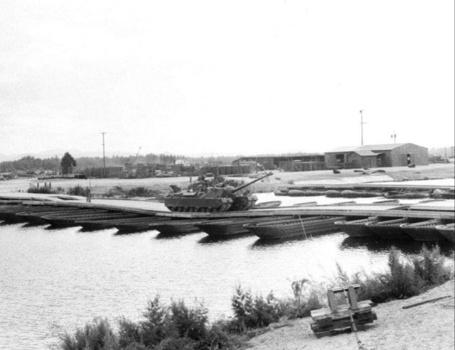 American Soldiers&#39; advance in World War II was greatly aided by the M2 Treadway Bridge, the Army’s first modern tactical pontoon bridge, which had been rapidly tested at U.S. Army Yuma Test Branch (YTB) prior to the invasion of Normandy....