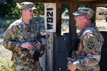 Army Reserve father and son serve together at Mojave Falcon 25