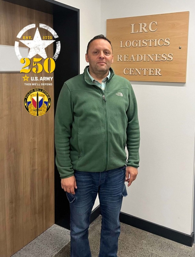 LRC Ansbach local national originally from Croatia proud of US Army service on 250th birthday