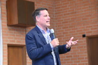 Battle of Mogadishu veteran speaks at Yuma Proving Ground’s Halo Chapel