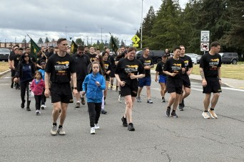 JBLM Law Enforcement Torch Run supports Special Olympics athletes
