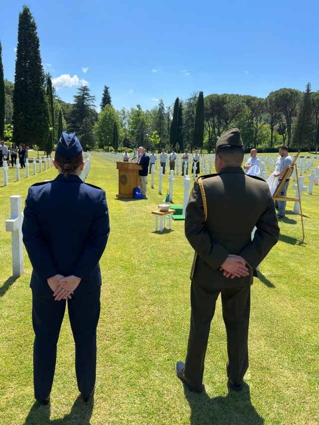 Operation Benjamin honors Jewish Soldier at Florence American Cemetery