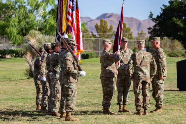 White Sands Missile Range begins a new leadership chapter with the Change of Command Ceremony for McAfee U.S. Army Health Clinic